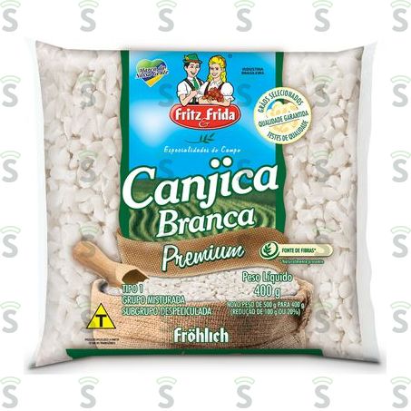  Fritz Frida-canjica 400g Branca