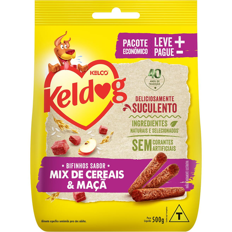 Bifinho Keldog 500g - Cereais