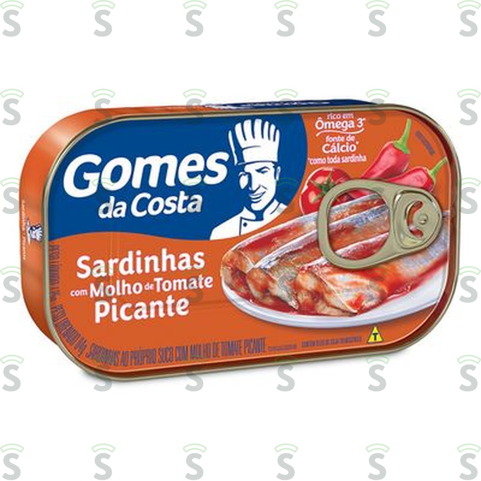 Gomes da costa-sardinha tom.75g picante