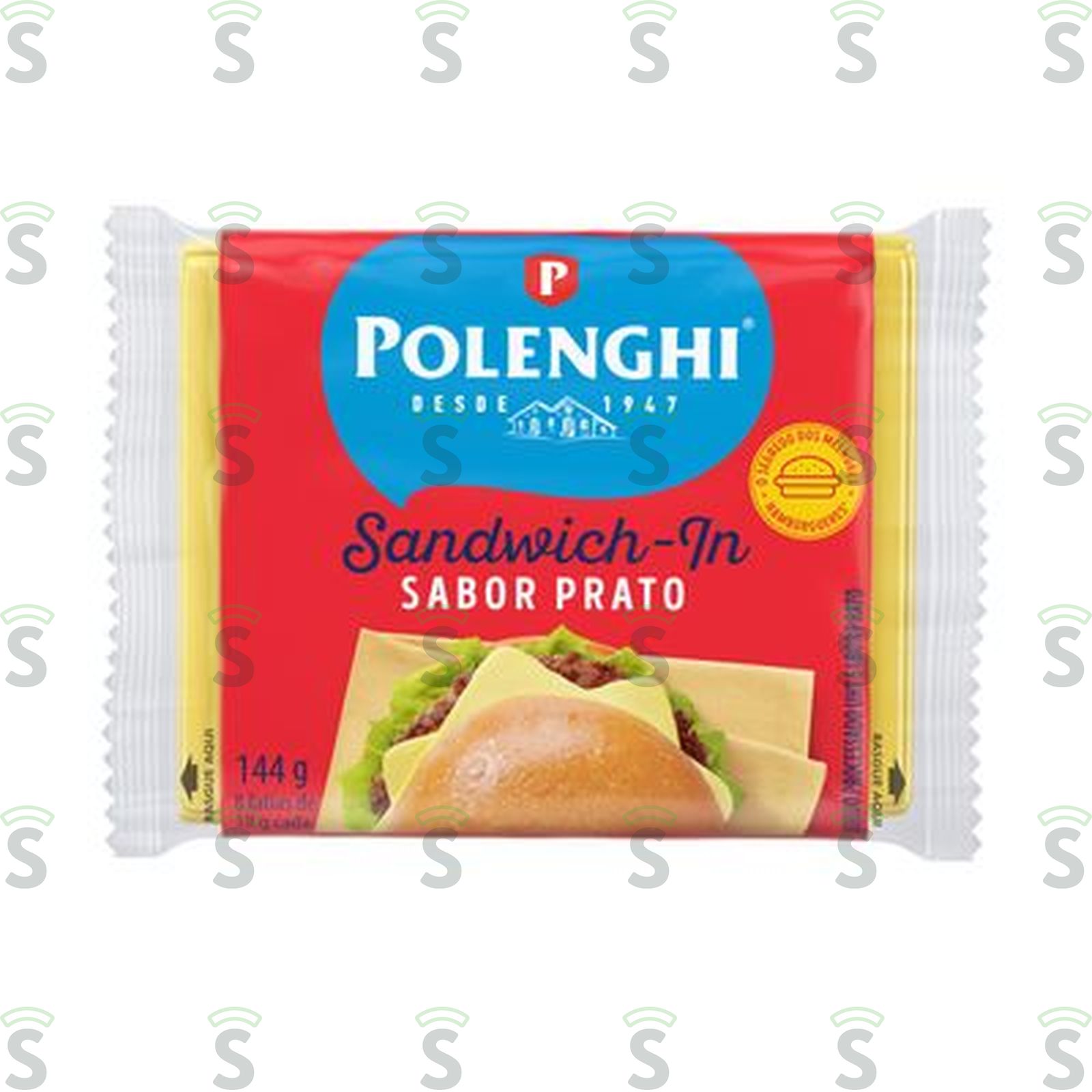 Queijo Prato Polenghi Fatiado 144G