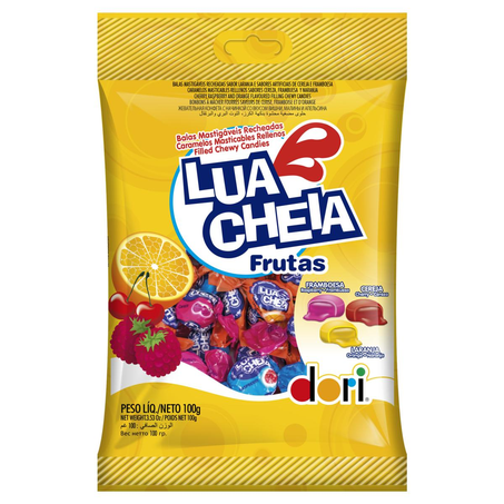 Bala Dori 100g - Lua Cheia - Frutas