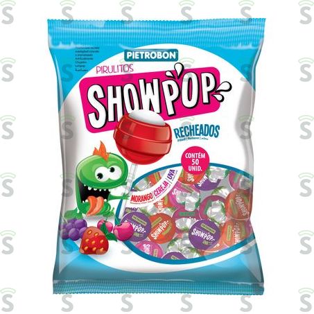  Pirulito Pietrobon Showpop Sortido 200g