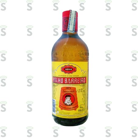  Cachaça Velho Barreiro Garrafa 600ml