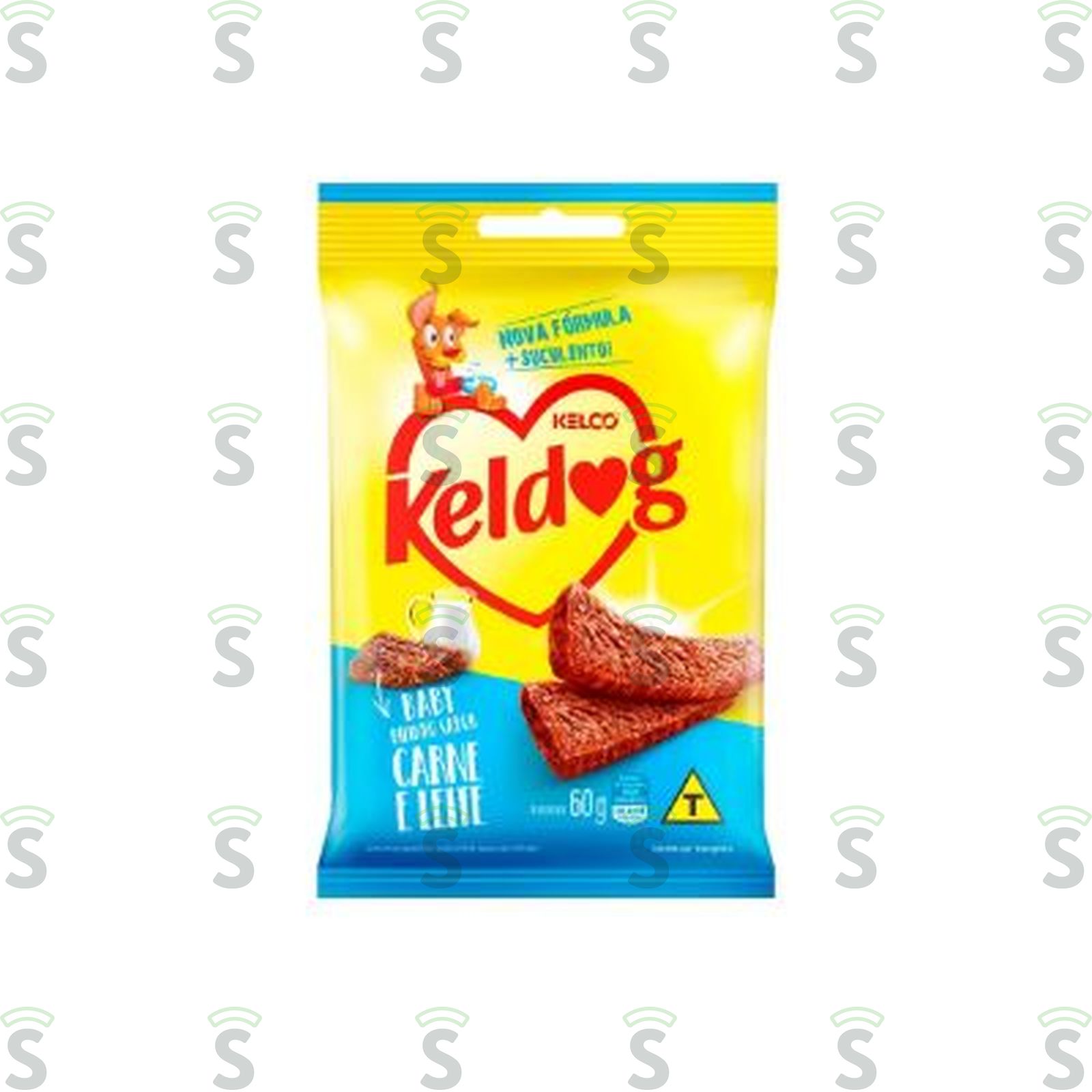 Bifinho Para Cães Keldog Baby Carne E Leite 60G