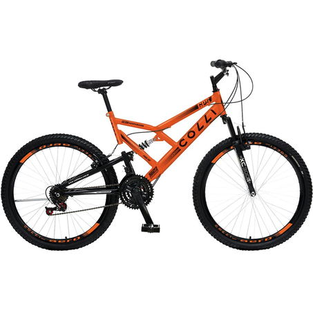 Bicicleta Colli Aro 26 GPS - Suspensão Dupla - Aéreo - Ref. 148.12D