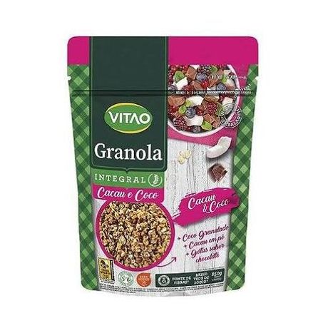 GRANOLA VITAO CACAU/COCO 250G