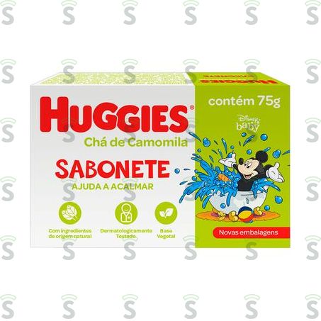  Huggies-sabonete Camomila 75g