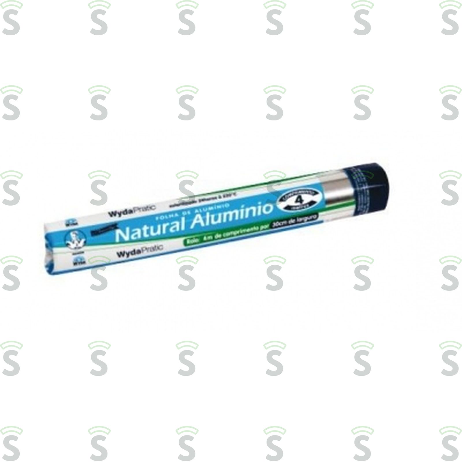 Papel Alumínio Wyda Natural Alumínio Rolox30cm 4M