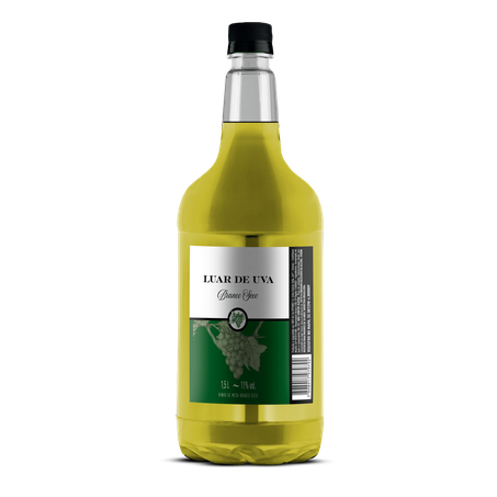 VINHO DE MESA LUAR DE UVA BRANCO SECO PET 1,5L