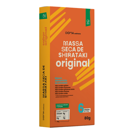 Massa de Shirataki Doma Original 80g