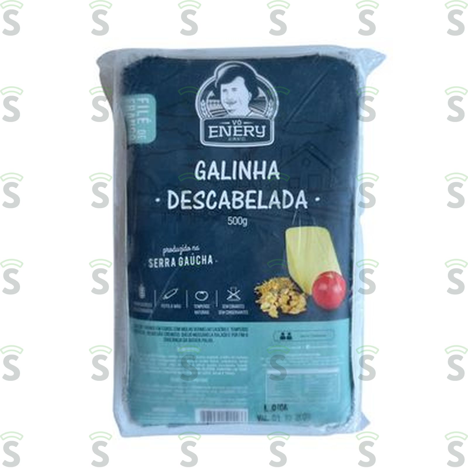 GALINHA DESCABELADA VO ENERY 500GR