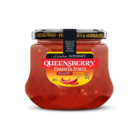 Geleia queensberry gourmet pimenta forte 320g
