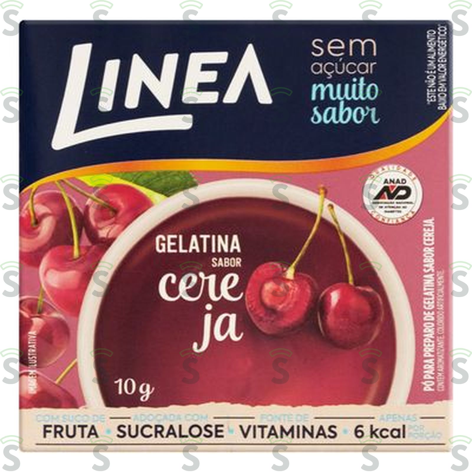 Linea-gelatina zero 10g cereja