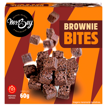 PETIT GÂTEAU MR BEY BROWNIE BITES 60G