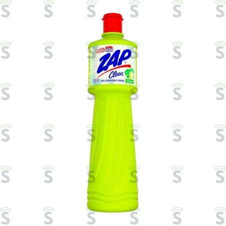 Limpador Multiuso Zap Limão Embalagem 500ml