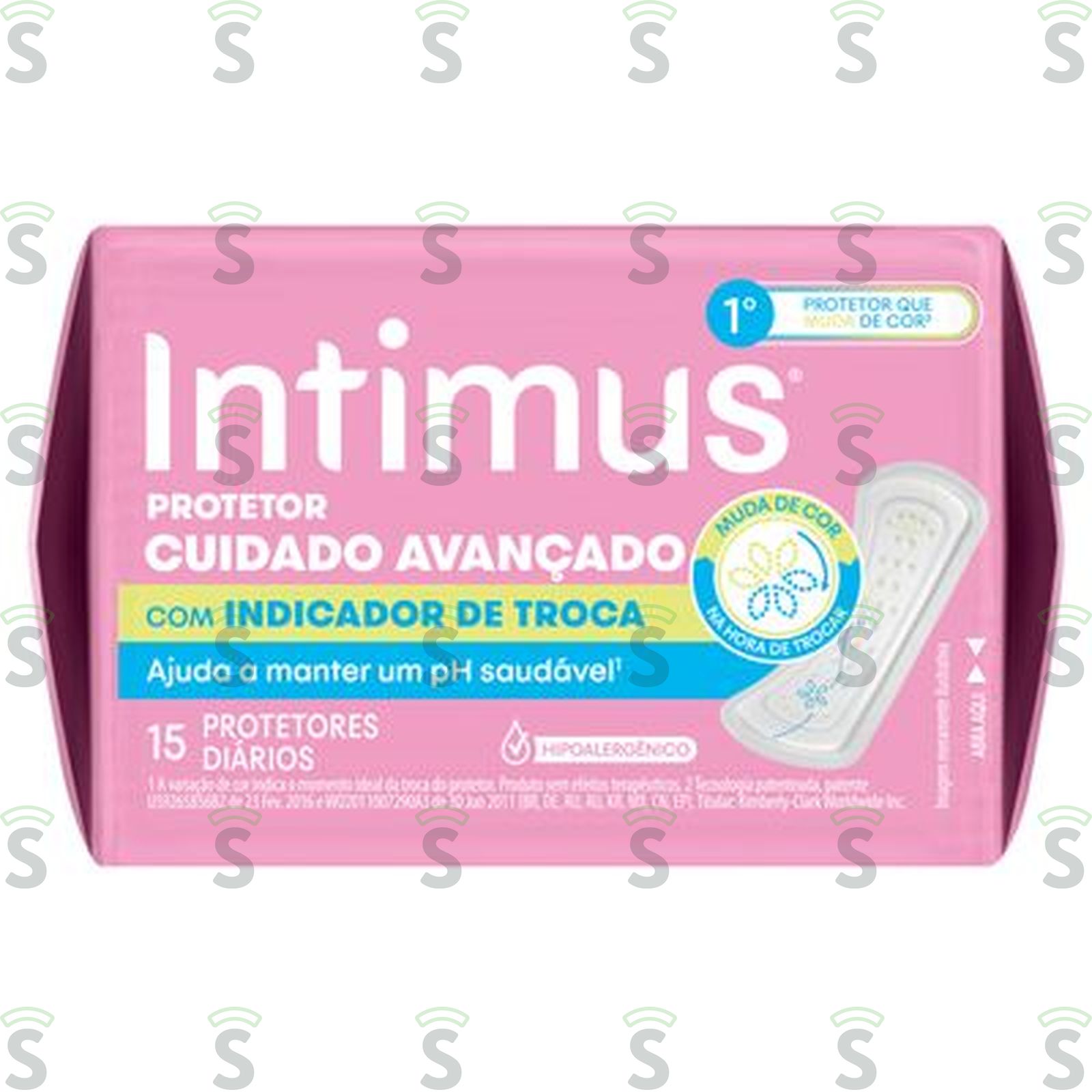 Intimus-protetor diario c/15 cuidado avancado