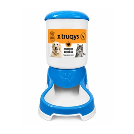 Comedouro Automático Truqys Galão para Cães e Gatos 1kg