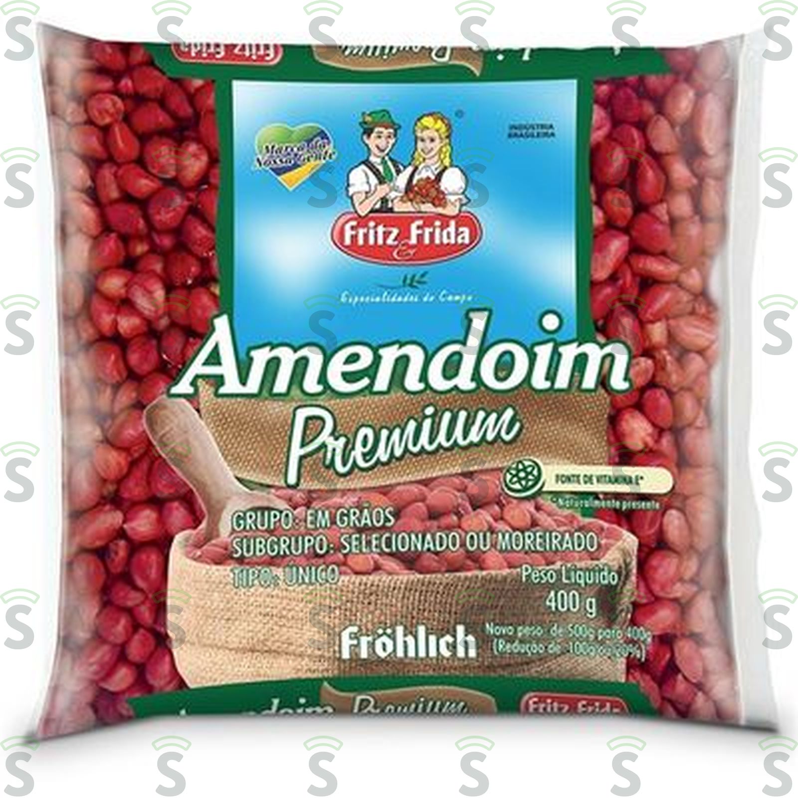 Amendoim Vermelho Premium Fritz&frida 400G