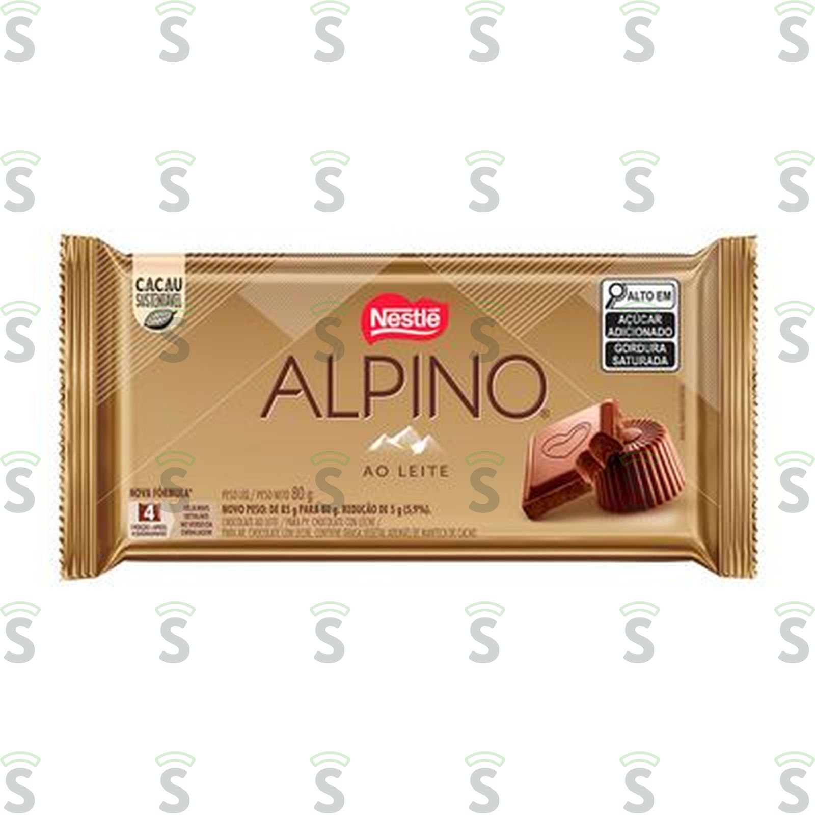 CHOC NESTLE 80GR ALPINO AO LEITE