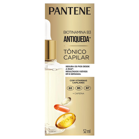 Tônico Capilar Pantene 52ml - Antiqueda