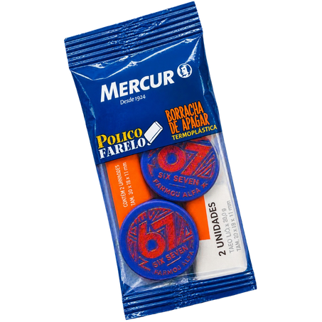 Borracha mercur six seven tr c/2
