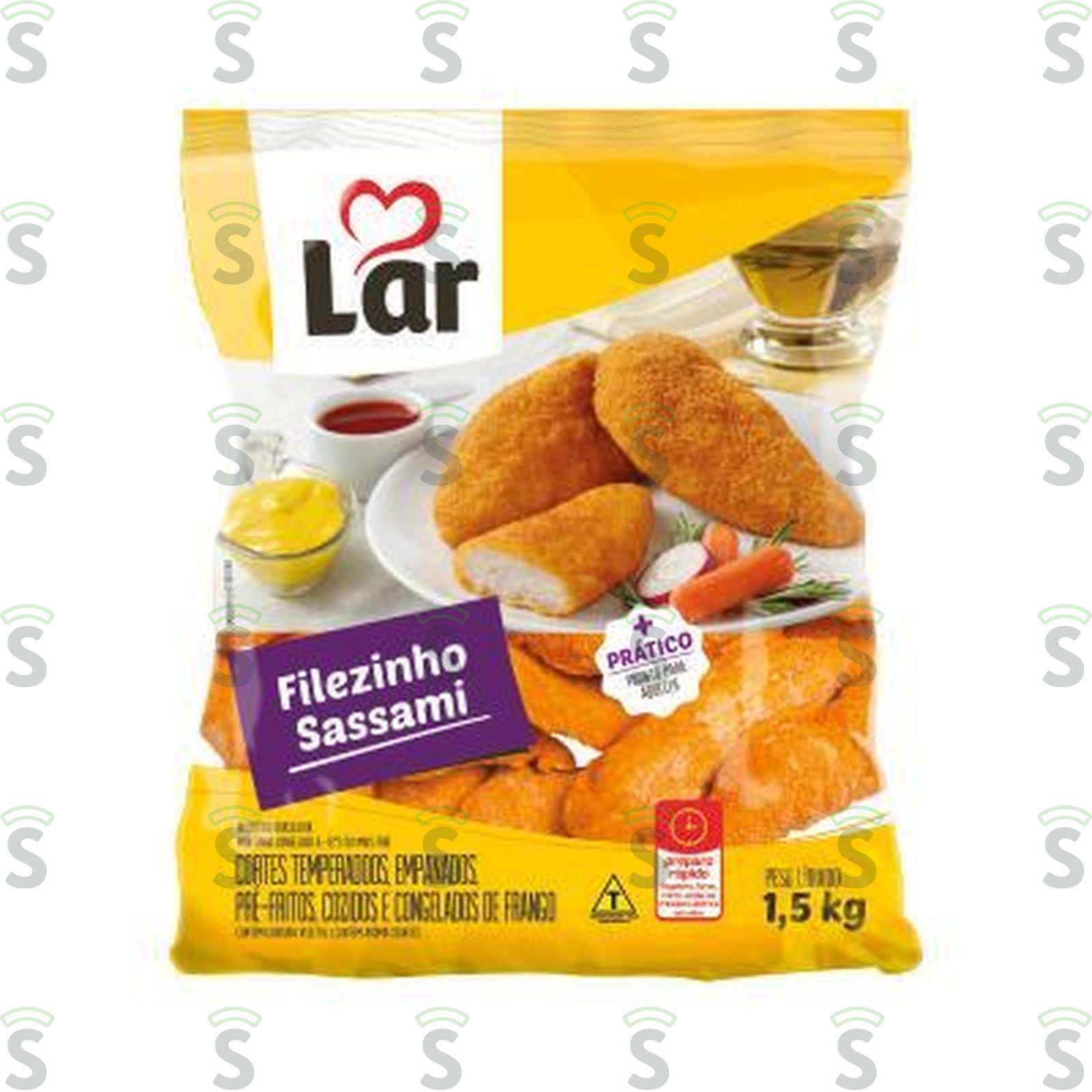 Filezinho Sassami Lar Empanado 700G