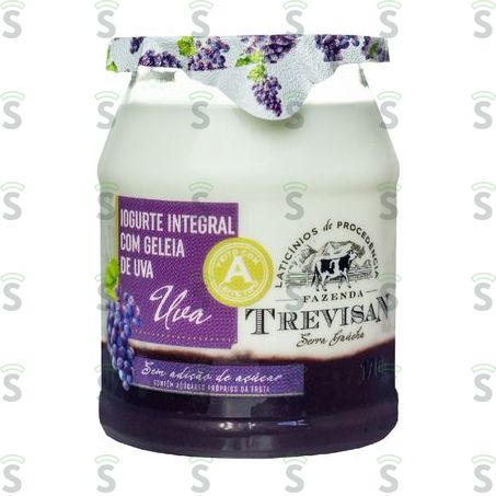  Iog Natural Trevisan 170g Geleia Uva