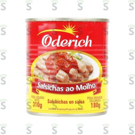  Oderich-salsicha Ao Molho 180g