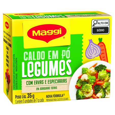Caldo em Pó Maggi 35g - Legumes