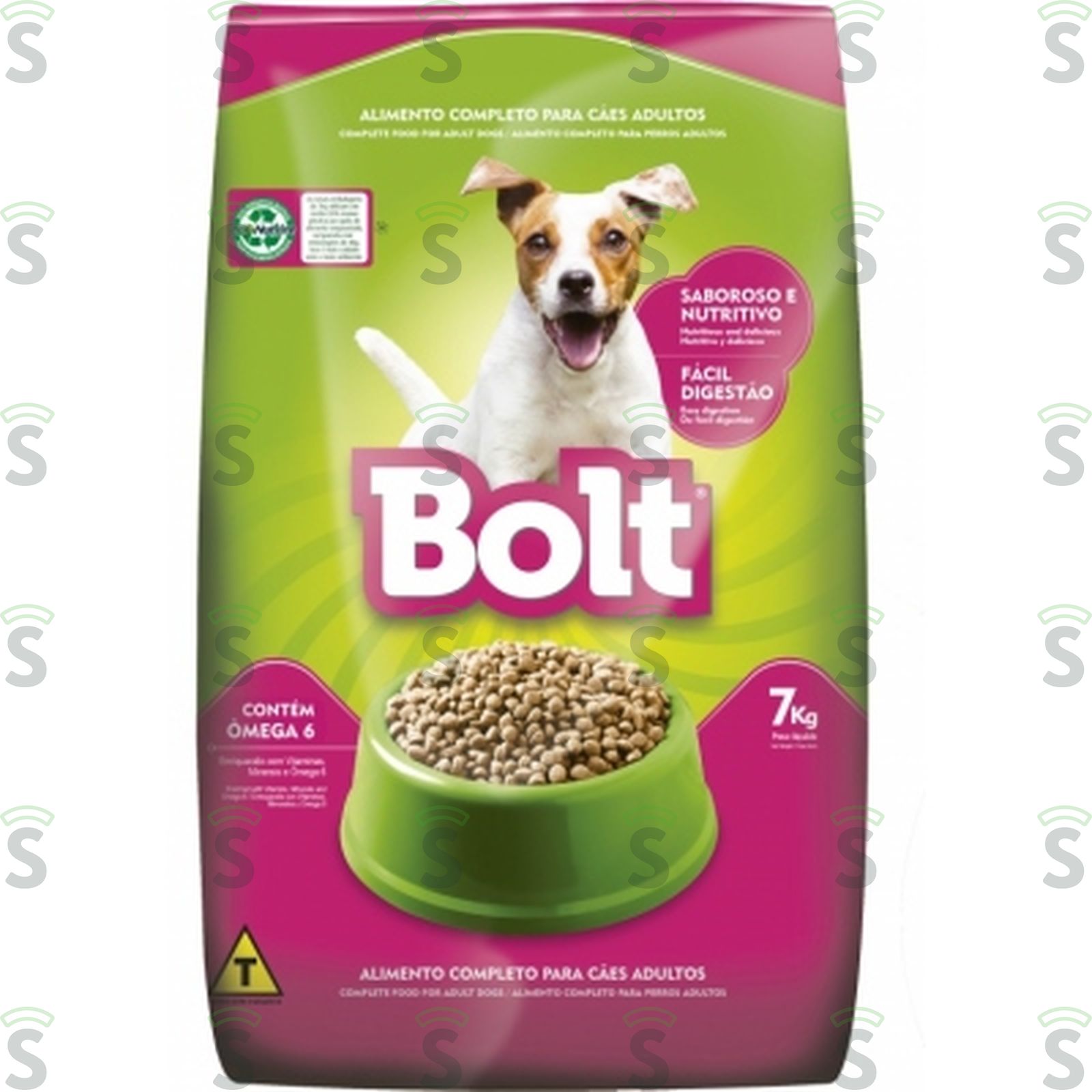 Ração Para Cães Bolt Pacote 7KG