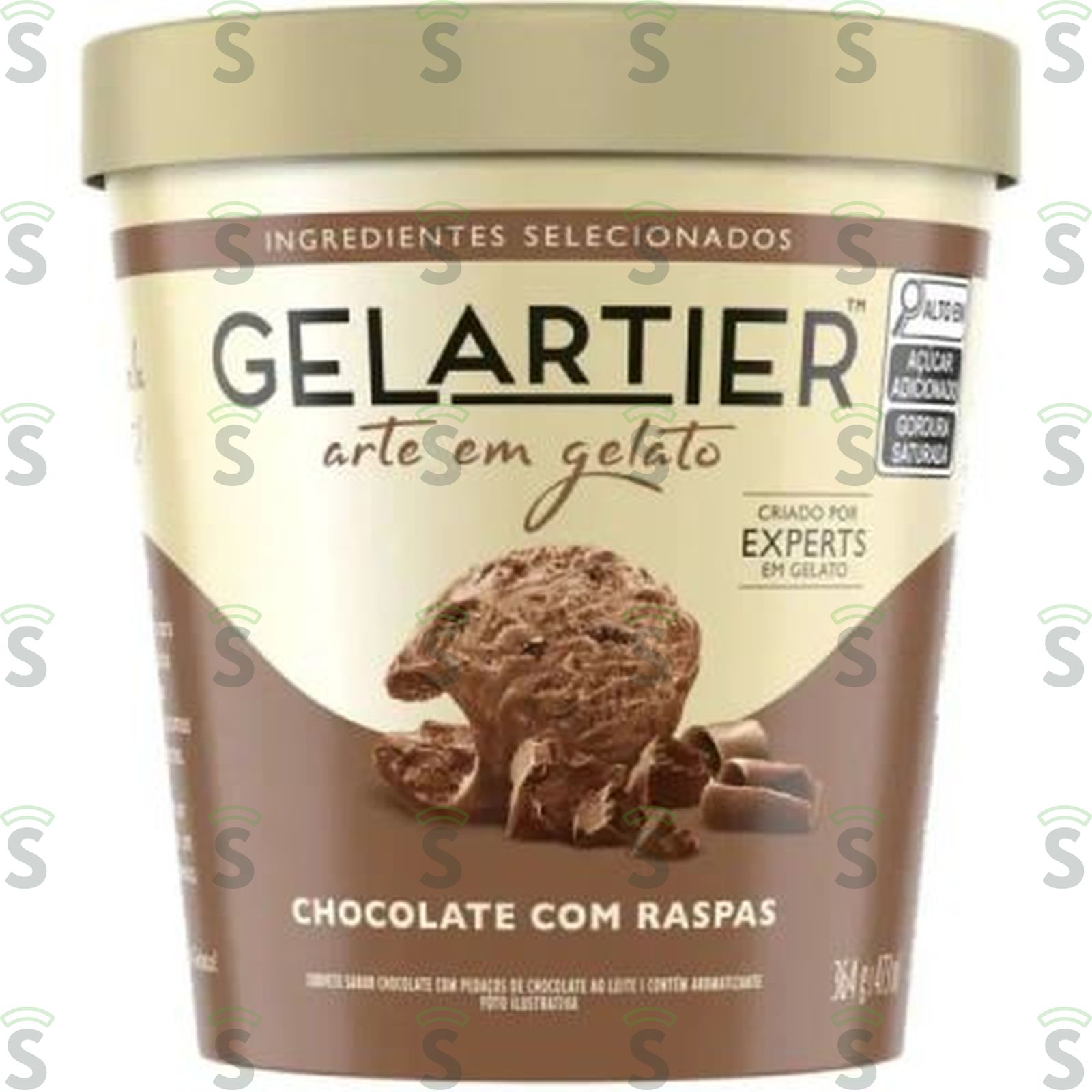 SORV GELARTIER 362G CHOCOLATE