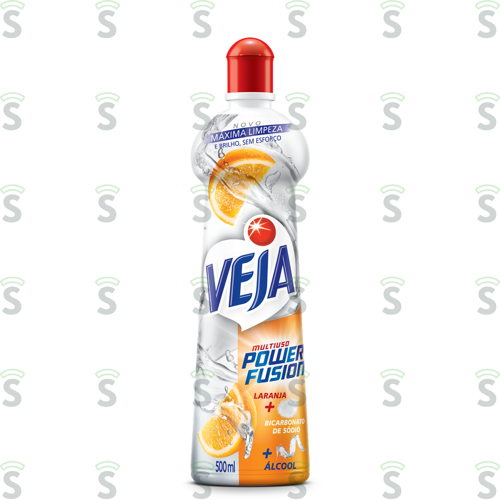 Limpador Multiuso Veja Laranja Power Fusion  Squeeze 500ml