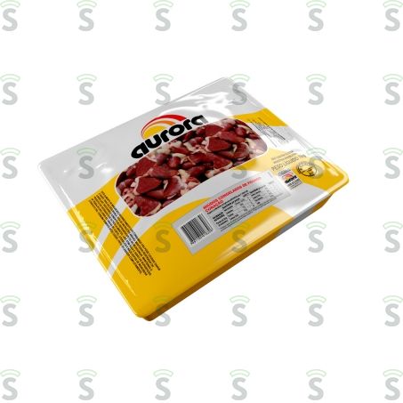  Coracao Frango Aurora Bandeja 1kg