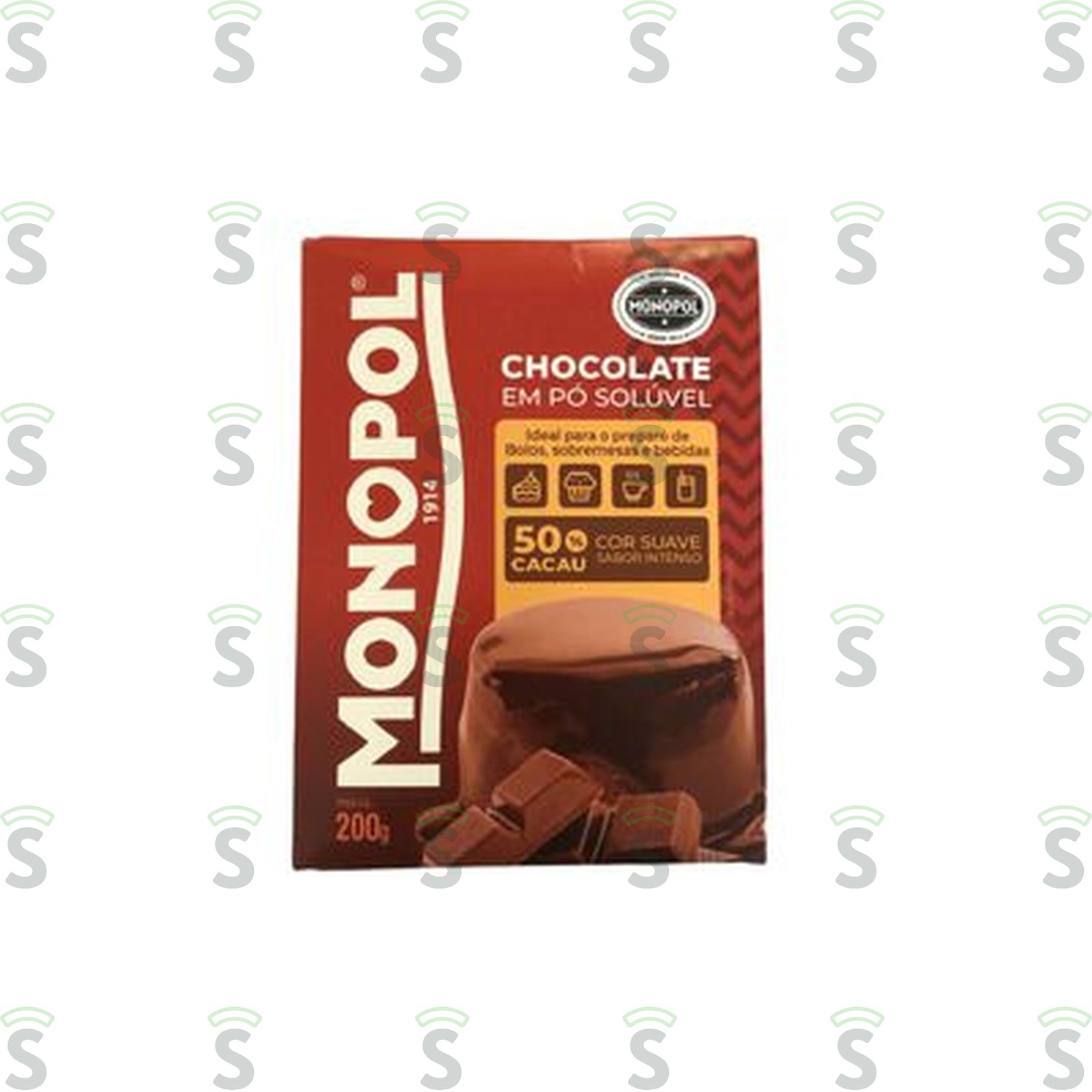 Chocolate em Pó Monopol Sol 50% Cacau 200G