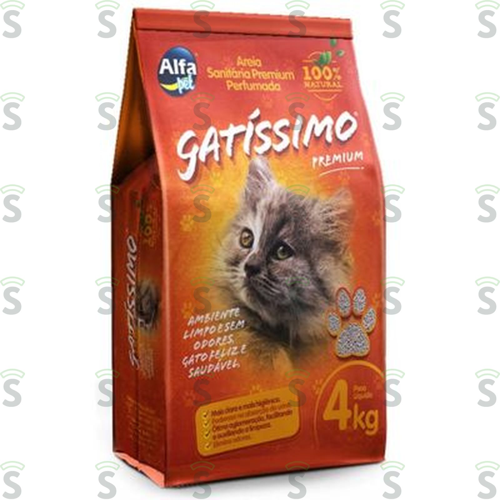 Areia Para Gatos Gatissimo 4KG