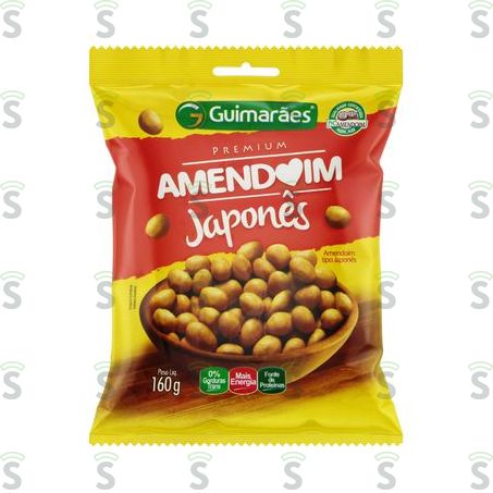  Amendoim Japonês Guimarães Premium Pacote 160g