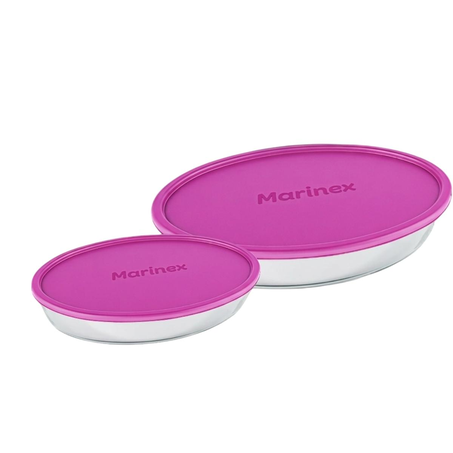 Assadeira Marinex 1,6 Litro - Oval com Tampa - Ref. 634325