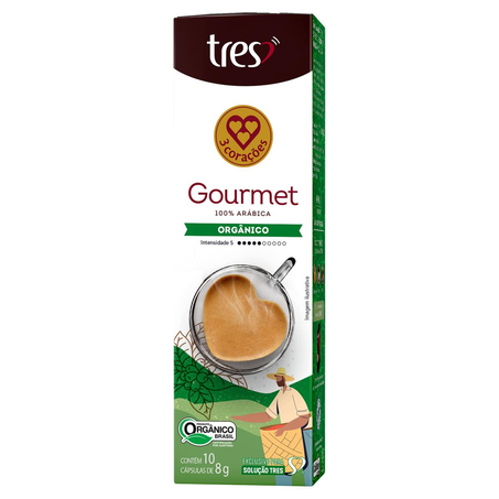 Cápsula Tres 80g - Gourmet