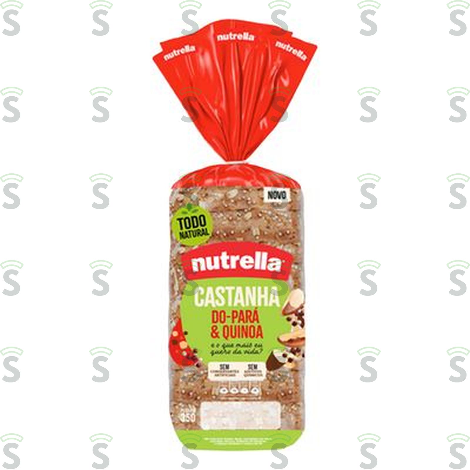 Pão Integral Castanha-do-pará & Quinoa Nutrella Pacote 350G
