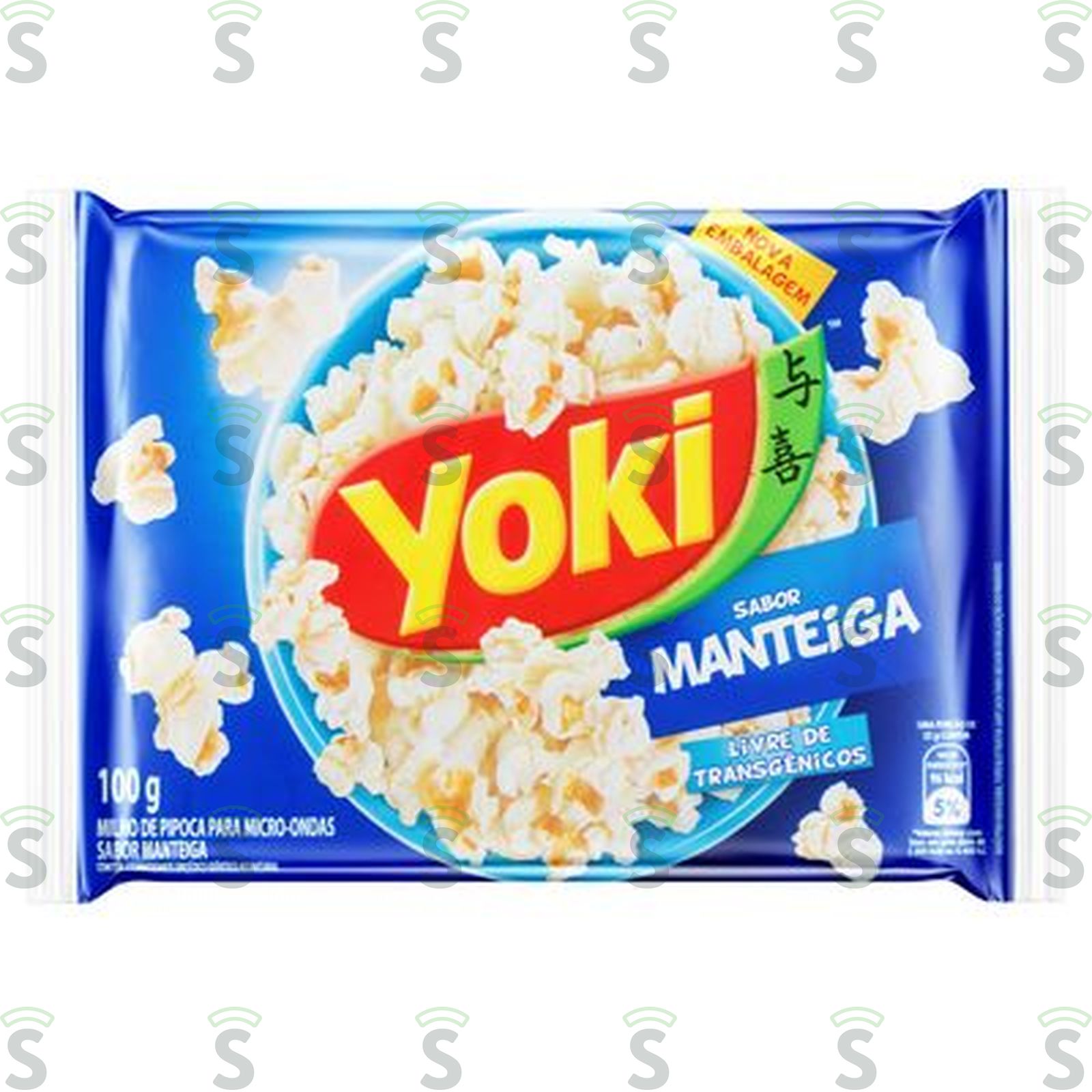 Yoki-popcorn manteiga 100g