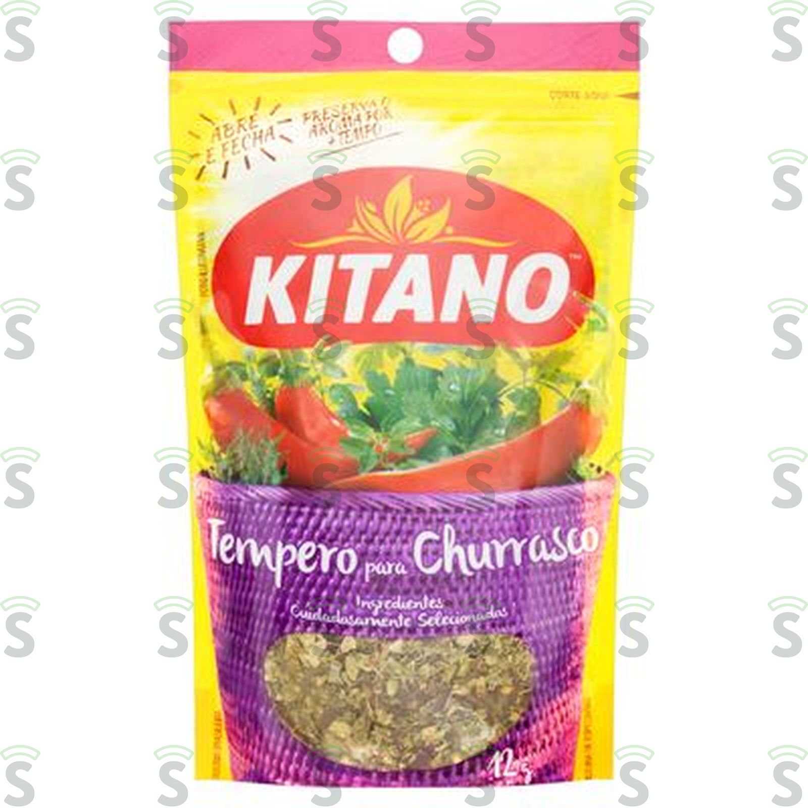 Especiarias Kitano Tempero Para Churrasco Pacote 12G