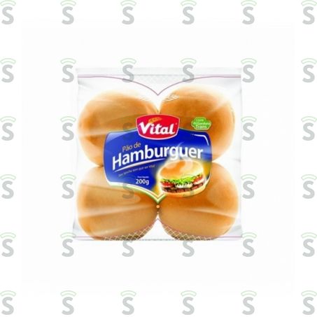  Pao Vital Hamburguer C/ Gergelim 200g
