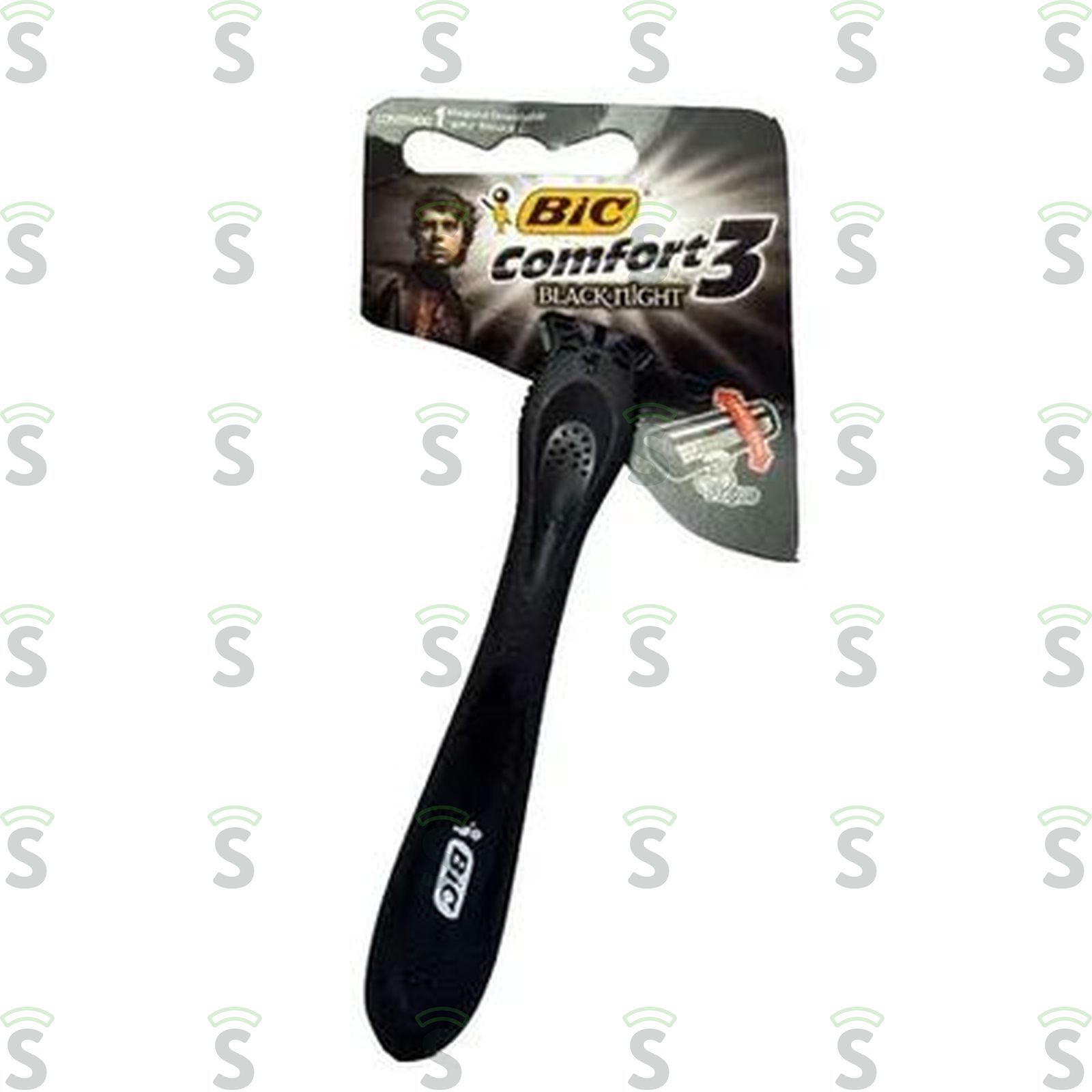 Apar Barba Bic ComfortBlack C/1 3LT