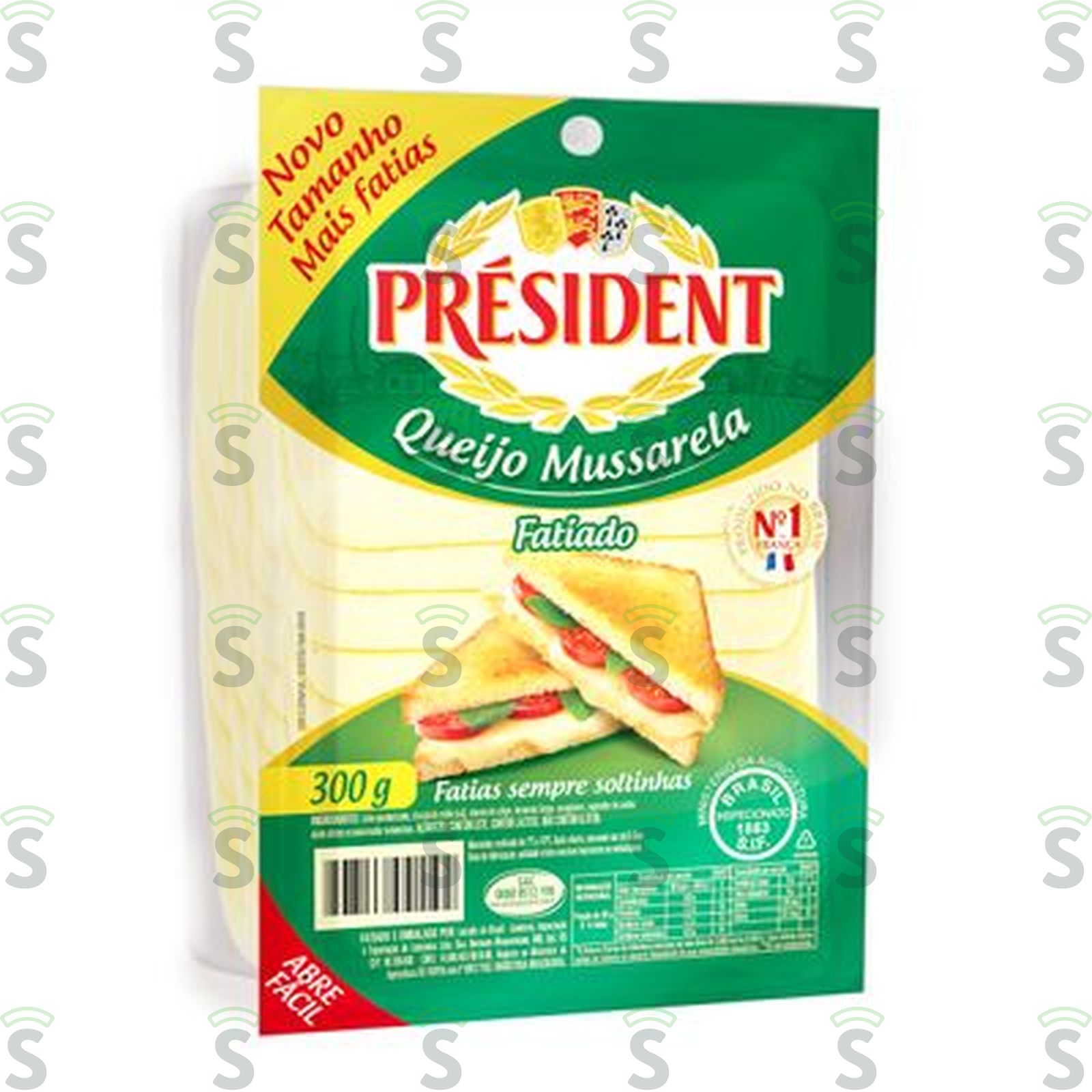 President-queijo mussarela 300g