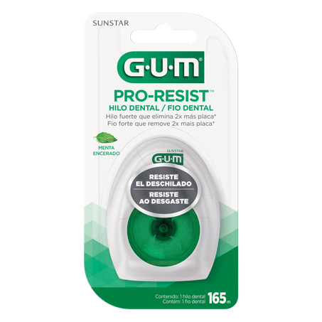 FIO DENTAL SUNSTAR PRO RESIST PRO RESIST MENTA C/165M
