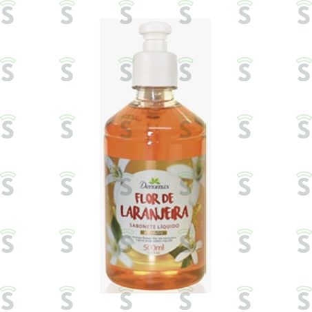  Sabonete Liquido Flor Laranjeira Denomax 500ml