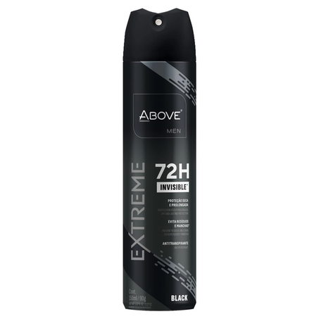 Desodorante Aerossol Above 150ml - Masculino - Extreme Black