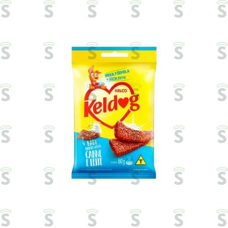  Bifinho Para Cães Keldog Baby Carne e Leite 60g