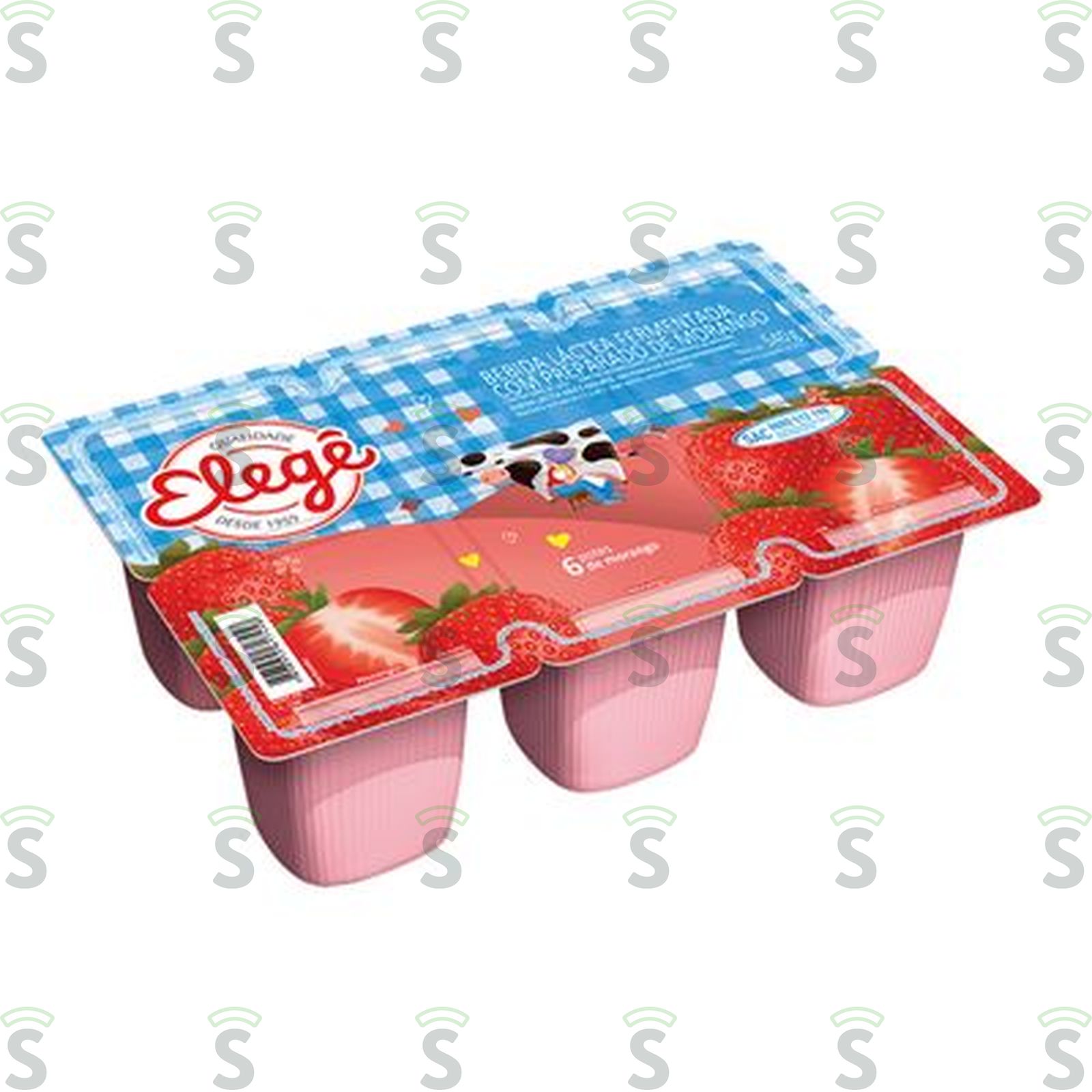 Elege-bebida lactea 510g morango