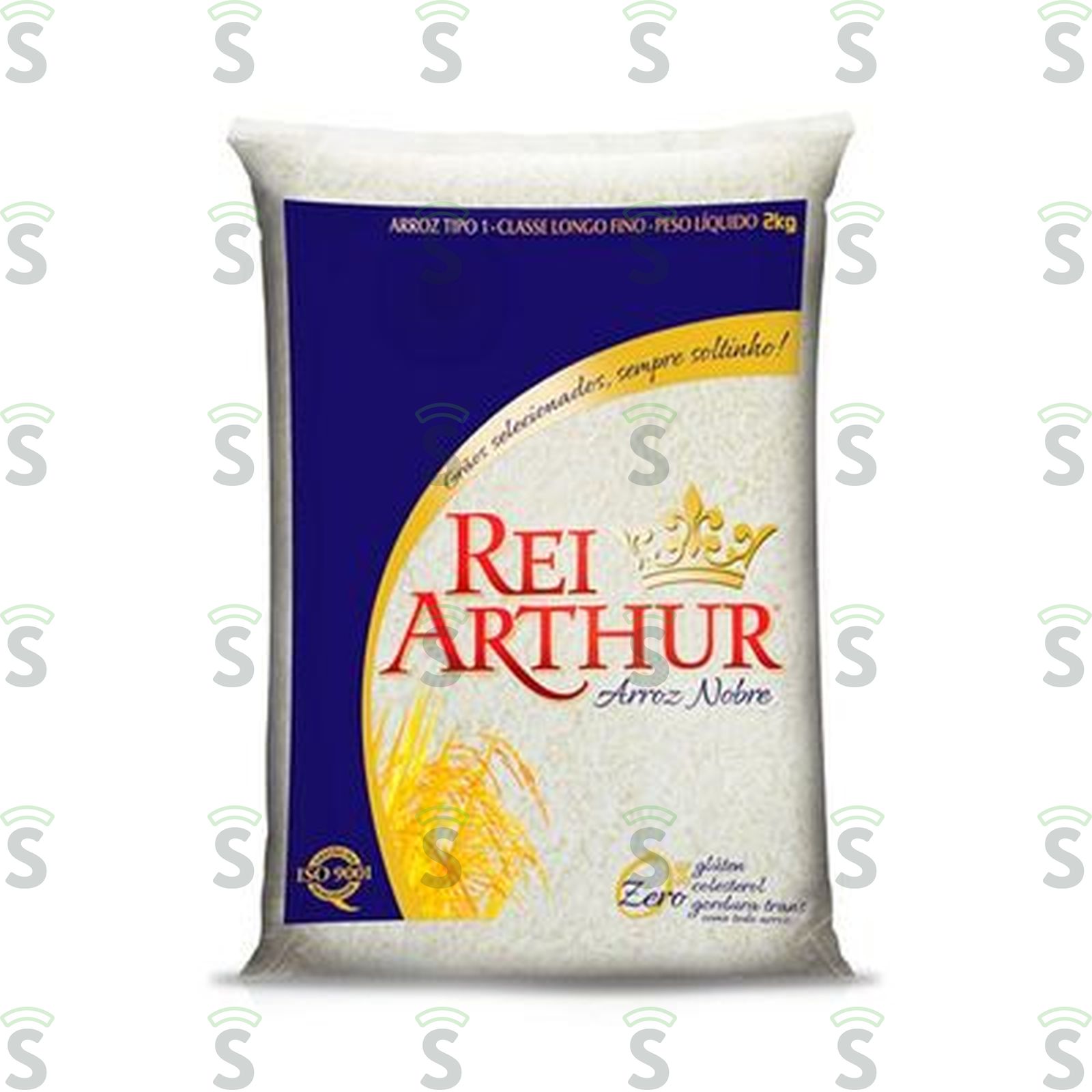 Rei arthur-arroz t-1 2kg branco